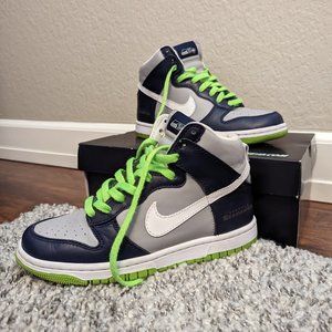 NIKEiD Dunk High Seahawks shoes